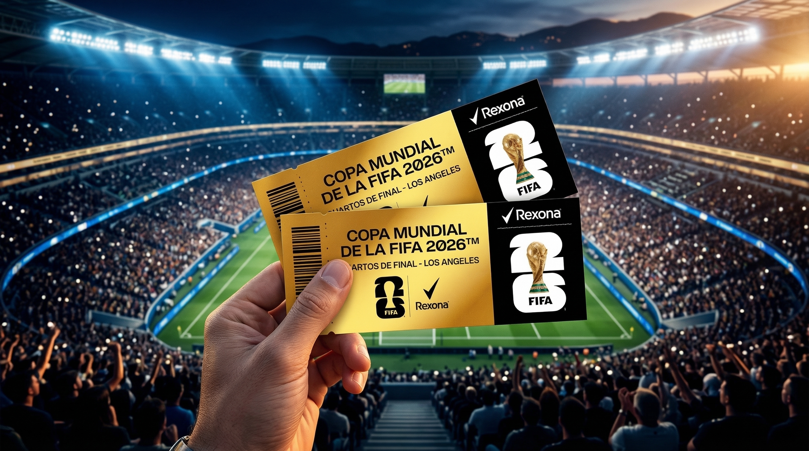 Pasajes dobles a la Copa Mundial FIFA 2026